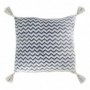 Coussin Zigzag (40 X 40 cm) 119635 Gris