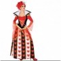 Déguisement pour Adultes Reine de Coeur Multicouleur Fantaisie