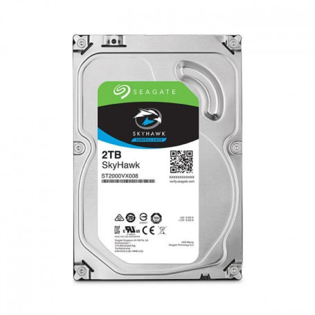 Seagate Surveillance HDD SkyHawk 2To 3,5" ST2000V 89,99 €