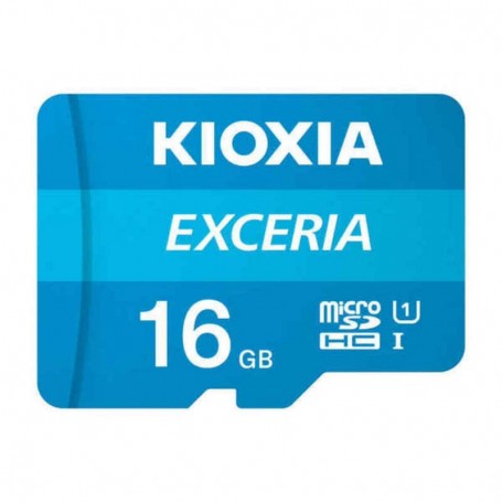 Carte Mémoire Micro SD avec Adaptateur Kioxia Exceria 32 GB UHS-I Cours 10 Bleu