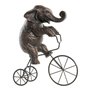 Figurine Décorative DKD Home Decor Métal Résine Eléphant (30 x 12 x 37