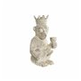 Figurine Décorative DKD Home Decor 16 x 15 x 30 cm Blanc Résine Singe 