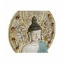 Décoration murale DKD Home Decor 20 x 4 x 30,3 cm Rouge Bleu Doré Buda