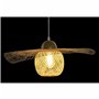 Suspension DKD Home Decor Multicouleur Naturel Bois Bambou Chapeau 55