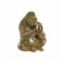 Figurine Décorative DKD Home Decor Doré Résine Gorille (33 x 33 x 43 c