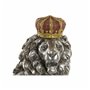 Figurine Décorative DKD Home Decor Argenté Lion Résine (42 x 25 x 45 c
