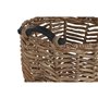 Set de basket DKD Home Decor Bois Colonial Fibre (46 x 46 x 40 cm)