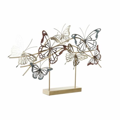 Figurine Décorative DKD Home Decor Doré Métal Multicouleur (87 x 9 x 5
