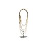 Figurine Décorative DKD Home Decor Collier Fer Coquillages (21 x 10 x 