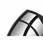 Miroir mural DKD Home Decor Noir Métal Fenêtre 36 x 2 x 65 cm (65 Pièc