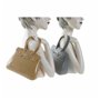 Figurine Décorative DKD Home Decor Femme Rose Blanc 15 x 15 x 27,5 cm 
