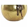 Figurine Décorative DKD Home Decor Ballon Doré Cuivre Résine Personnes