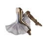 Figurine Décorative DKD Home Decor 19 x 13,5 x 17,5 cm Rose Lila Danse