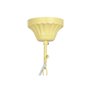 Suspension DKD Home Decor Métal Marron Jaune 40 W Bois MDF (40 x 40 x