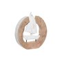Figurine Décorative DKD Home Decor Marron Blanc Résine Bois de manguie