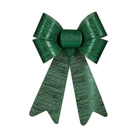 Lien Décorations de Noël 15 x 25 cm Vert PVC