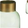 Vase Lisse Doré Vert verre (11,5 x 24 x 11,5 cm)