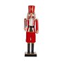Figurine Décorative Rouge Noir Casse-Noisette 7,5 x 28 x 7,5 cm Plasti