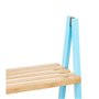 Etagère de salle de bains Bleu Naturel Bambou Bois de pin 40,3 x 81,5