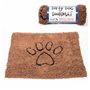 Tapis pour chien Dog Gone Smart Microfibres Marron (89 x 66 cm)
