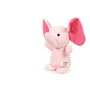 Jouet pour chien en peluche Gloria Hoa Rose 10 cm Eléphant