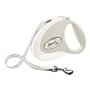 Laisse pour Chien Flexi STYLE 3 m Taille S Blanc