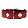 Collier pour Chien Hunter Swiss Rouge/Noir 30-34.5 cm