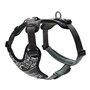 Harnais pour Chien Hunter Divo Réfléchissant Noir/Gris Taille S (45-56