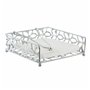 Porte-serviettes DKD Home Decor Marguerite Argenté Métal Plastique 18