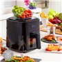 Friteuse sans huile avec balance InnovaGoods Fryinn Balance 5000 Noir