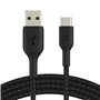 Câble USB A vers USB C Belkin CAB002BT2MBK 2 m Noir
