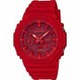 Montre Unisexe Casio GA-2100-4AER Rouge Multifonction