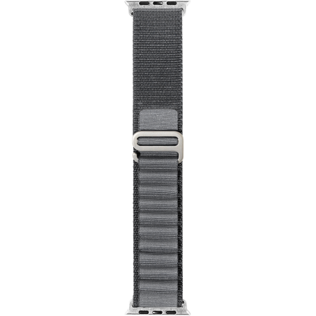 Bracelet Boucle alpine pour Apple Watch 42-44-45-49mm Gris Bigben