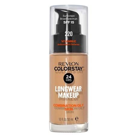 Base de maquillage liquide Revlon Colorstay Nº 220 Natural Beige Spf 1