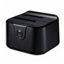 Dock Station Dual TooQ TQDS-802B 2.5"-3.5" HDD SATA USB 3.0 Noir