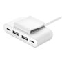 Chargeur mural Belkin BUZ001BT2MWHB7 Blanc