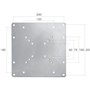 Plaque Murale Neomounts FPMA-VESA200 22"-42" 35 kg