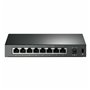 Commutateur Réseau de Bureau TP-Link TL-SF1008P RJ45 PoE 1.6 Gbps