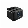 Dock Station Dual TooQ TQDS-802B 2.5" / 3.5" SATA USB 3.0 Noir