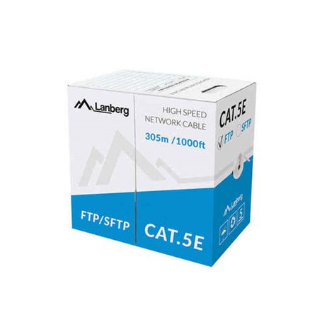 Câble Réseau Rigide UTP 6ème Catégorie Lanberg LCF5-10CC-0305-S 305 m