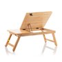 Table pliante d'appoint en bambou Lapwood InnovaGoods