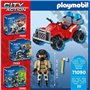 Playset Playmobil City Action Firefighters - Speed Quad 71090