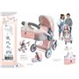 Poussette pour poupées Decuevas Funny Pliable 3-en-1 41 x 62 x 70 cm