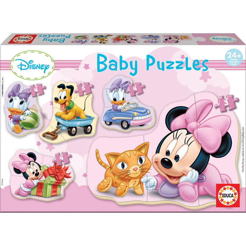 Set de 5 Puzzles Minnie Mouse EB15612