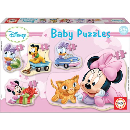 Set de 5 Puzzles   Minnie Mouse EB15612