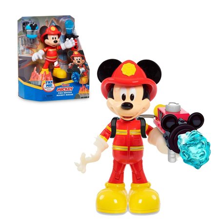 Figurine daction Famosa Mickey Fireman 15 cm