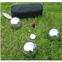 Jeu de pétanque Dimatel Sac de transport Métal 5 Pièces (8 x 23 x 6,5