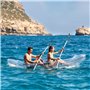 Kayak Gonflable Transparent avec Accessoires Paros InnovaGoods 312 cm 