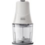 BLACK & DECKER BXCH260E Mini hachoir - 260W - Avec accessoires - Blanc