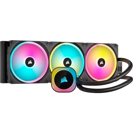 Corsair iCUE LINK H170i RGB Watercooling complet - 420 mm, noir